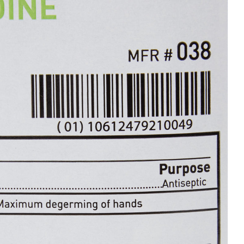McKesson Surgical Scrub Solution 1 gal. Jug 7.5% Strength Povidone-Iodine NonSterile (863167_EA) 1/EA