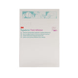3M™ Tegaderm™ High Performance Foam Dressing 4 X 4-1/2 Inch With Border Film Backing Acrylic Adhesive Oval Sterile (465141_BX) 10/BX