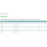 Mepilex® Foam Dressing 4 X 4 Inch Without Border Film Backing Silicone Adhesive Square Sterile (712209_CS) 70/CS