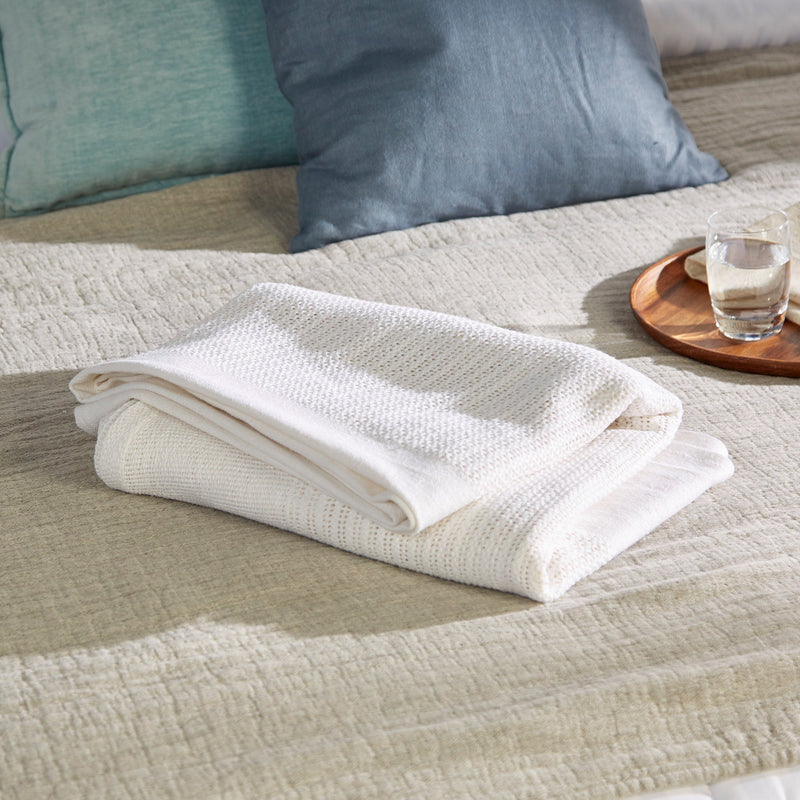 McKesson Blanket 66 X 90 Inch Cotton 2 lbs. (1089777_EA) 1/EA