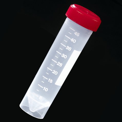 Globe Scientific Storage and/or Transport Tube Plain 50 mL Screw Cap Polypropylene Tube (537810_BG) 25/BG