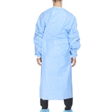 ULTRA Non-Reinforced Surgical Gown with Towel 2X-Large Blue Sterile AAMI Level 3 Disposable (224749_EA) 1/EA