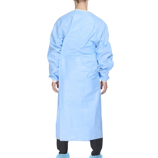 ULTRA Non-Reinforced Surgical Gown with Towel 2X-Large Blue Sterile AAMI Level 3 Disposable (224749_EA) 1/EA