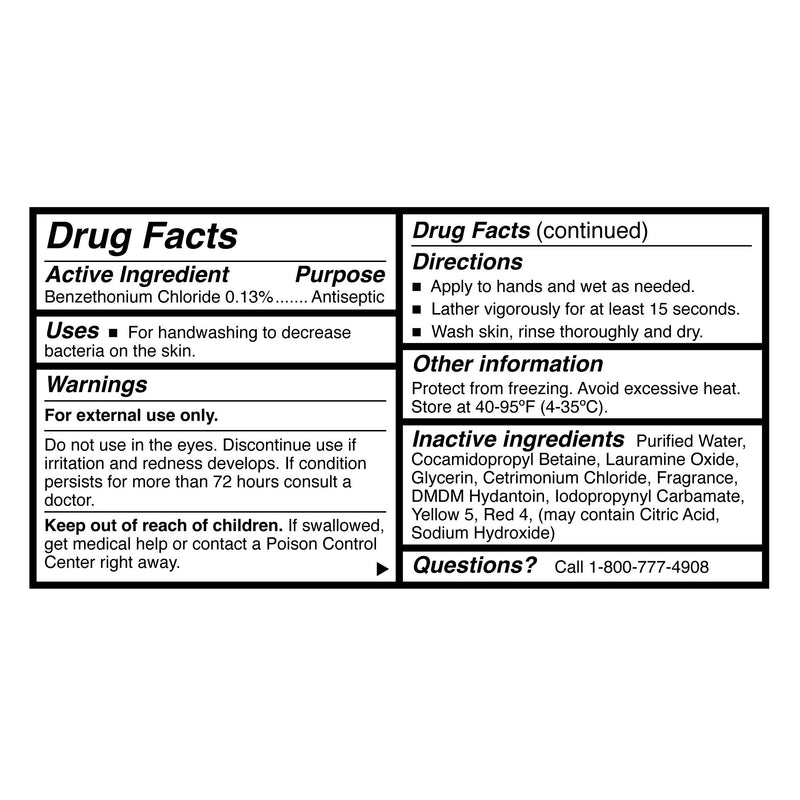 McKesson Antibacterial Soap Foaming 8.5 oz. Pump Bottle Clean Scent (1067684_EA) 1/EA