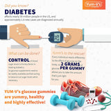 YumV's™ Glucose Supplement 60 per Bottle Gummy Assorted Flavors (1080495_BT) 1/BT