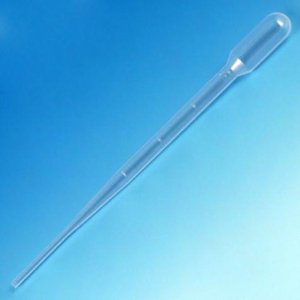 Globe Scientific Transfer Pipette 5 mL 0.5 mL Graduation Increments NonSterile (768918_BX) 500/BX