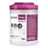 Sani-Cloth® Prime Surface Disinfectant Cleaner Premoistened Germicidal Manual Pull Wipe 160 Count Canister Alcohol Scent NonSterile (1063956_CN) 160/CN
