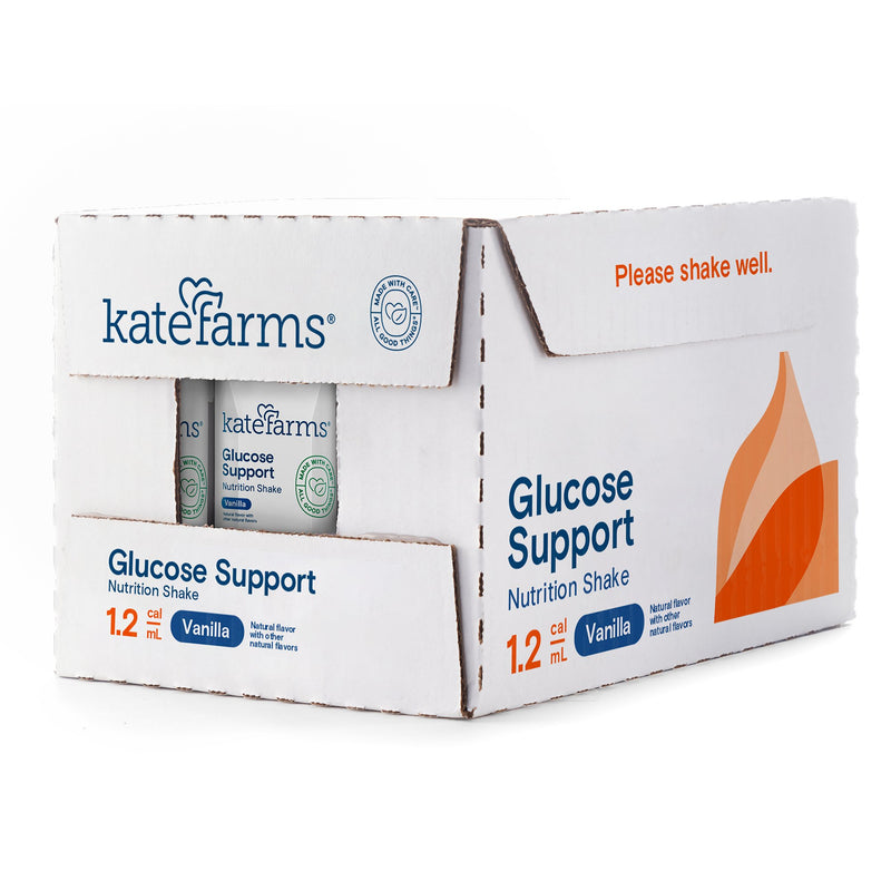Kate Farms Glucose Support 1.2 Oral Supplement Vanilla Flavor Liquid 8.45 oz. Carton (1184937_EA) 1/EA