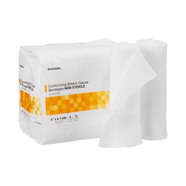 McKesson Conforming Bandage 6 Inch X 4-1/10 Yard NonSterile 6 per Pack (993035_BG) 6/BG