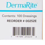 DermaView II™ Transparent Film Dressing 2-3/7 X 2-3/4 Inch Frame Style Delivery Rectangle Sterile (714363_BX) 100/BX