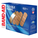 Band-Aid® Adhesive Strip 1 X 3 Inch Fabric Rectangle Tan Sterile (115847_EA) 1/EA