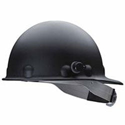 Fibre-Metal Roughneck P2 Hard Cap, 8 Point Ratchet, Quick-Lok, P2HN, Black (280-P2HNQRW11A000) Each