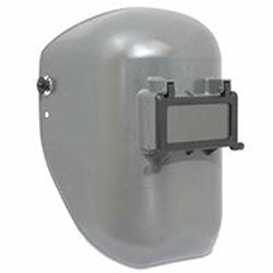 Fibre-Metal Tigerhood Classic Welding Helmet, #10, Gray, 2 in x 4-1/4 in Window (280-5906GYBP) Each