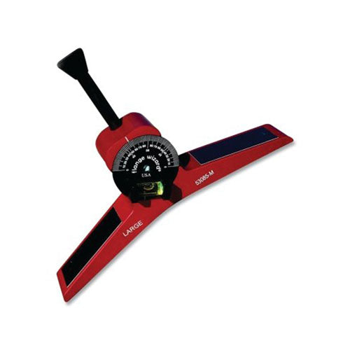 Flange Wizard Magnetic Centering Head with Vial, 12 in and Larger Pipe Capacity, Large (496-53085-M) Each