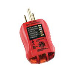 Gardner Bender Ground Fault Receptacle Tester and Circuit Analyzer, 120 VAC (623-GFI-3501) Each