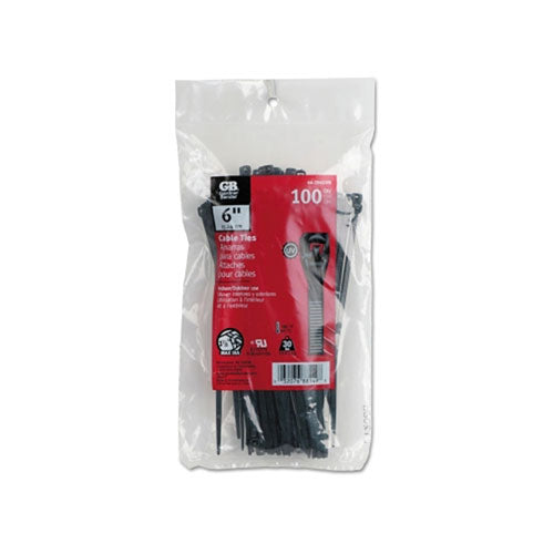 Gardner Bender 5-in Standard Cable Ties, 45 lb, Black (Gardner Bender Gardner Bender 5-in Standard Cable Ties, 45 lb, Black (Gardner Bender