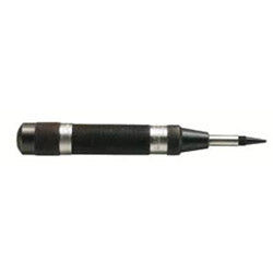 General Tools Heavy-Duty Steel Automatic Center Punch, 6 in, .083 in tip, Steel (318-78) Each
