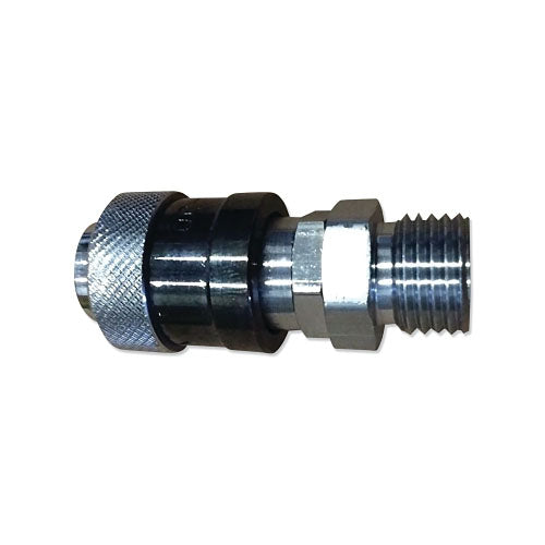 Gentec Quick Connectors® B Fitting Half, Oxygen, Female Plug (331-QC-HTX-FSP) Each