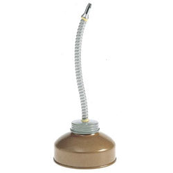 Goldenrod Spring Bottom Oilers, 6 oz, Manual Push, Flexible 7 in Spout (250-506) Each