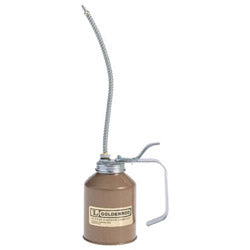 Goldenrod Industrial Pump Oilers, 12 oz, Lever Action, Flexible 8 in Spout (250-707) Each