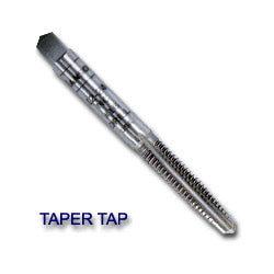 Hanson Fractional Taps (HCS), 3/8 in-16 NC, Chamfer - 8 to 10 Threads (HAN1334) Each