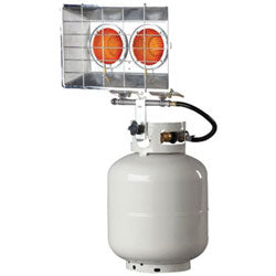 HeatStar Portable Propane Radiant Heaters, 20,000 Btu/h, 15 h (373-MH30T) Each