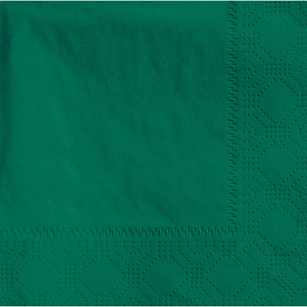 Hoffmaster Beverage Napkins, 2-Ply, 9 1/2 x 9 1/2, Hunter Green, 1000/Carton (HFM180337) Case of 1000
