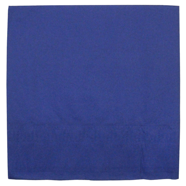 Hoffmaster Cellutex Table Covers, Tissue/polylined, 54" X 108", Navy Blue, 25/carton (HFM220622) Case of 25
