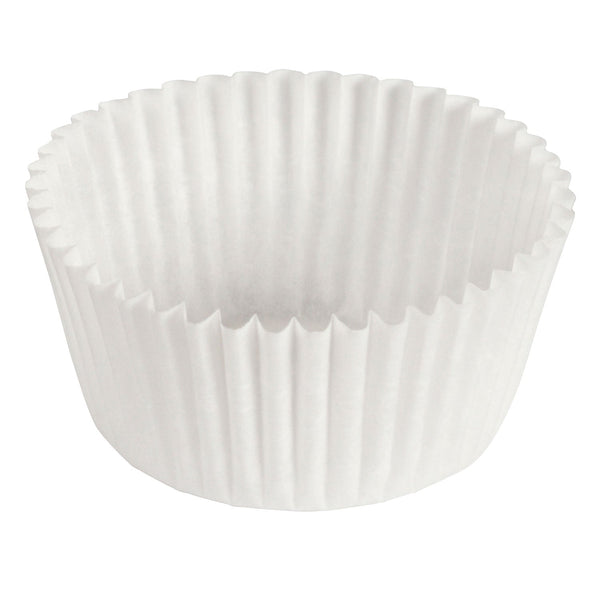 Hoffmaster Fluted Bake Cup, 3 1/2"x1 1/2", White (HFM610011) Case of 10000