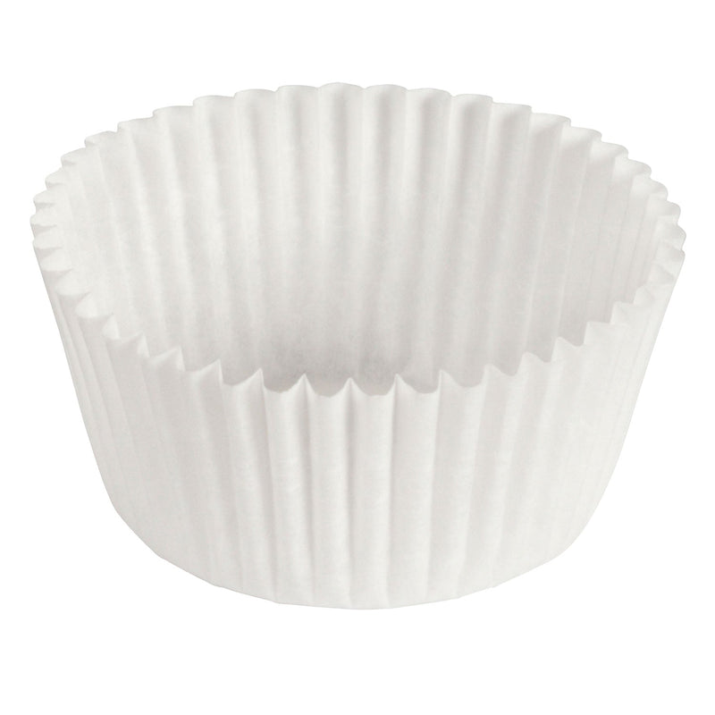 Hoffmaster Fluted Bake Cup, 3 1/2"x1 1/2", White (HFM610011) Case of 10000
