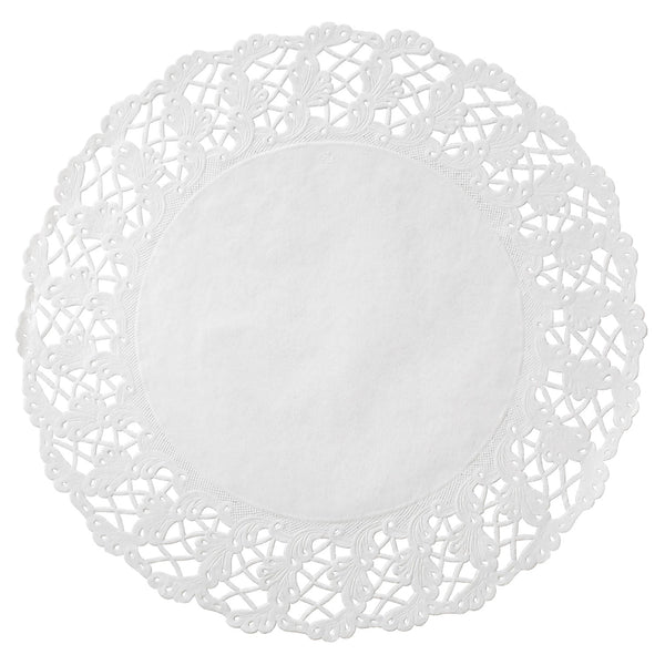 Hoffmaster Kenmore Round Cake Lace, 16-1/2", White (HFM500260) Case of 500