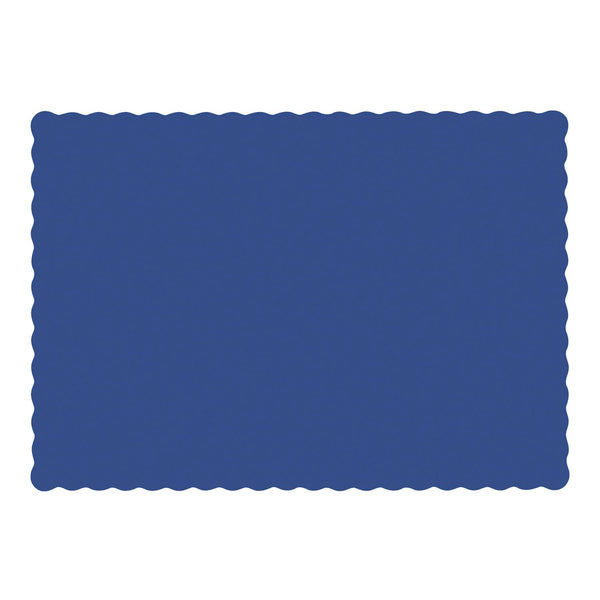 Hoffmaster Placemat, 9 1/2"x13 1/2", Navy (HFM310523) Case of 1000