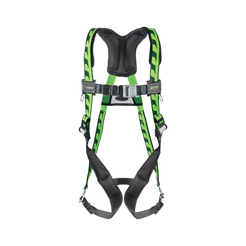 Honeywell AirCore™ Full-Body Harness, Steel Stand-Up Back D-Ring, Universal, Quick-Connect Straps, Green (493-AC-QCUGN) Each