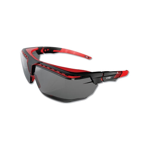 Honeywell Avatar™ OTG Eyewear, Gray, Polycarbonate, Anti-Reflective Lens, Red/Black (763-S3852) Each
