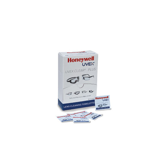 Honeywell Clear® Plus Lens Cleaning Towelette, 5 in x 6 in (763-S470) 1 Box