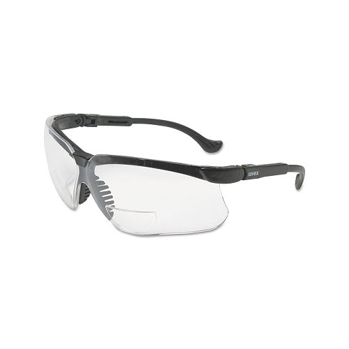 Honeywell Genesis Readers Eyewear, Clear +2.0 Diopter Polycarb Hard Coat Lenses, Blk Frame (763-S3762) 1 Case