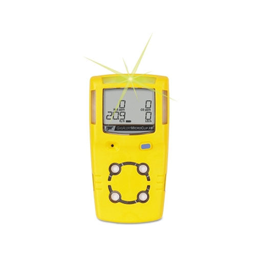 Honeywell MicroClip Multi-Gas Detector, LEL, O2, CO, H2S, Electrochemical (126-MCXL-XWHM-Y-NA) Each