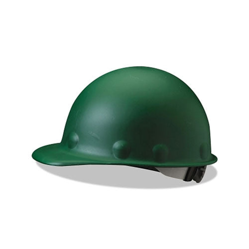 Honeywell P2 Series Roughneck Hard Cap, SuperEight® Ratchet w/Quick-Lok, Green (280-P2AQRW74A000) Each