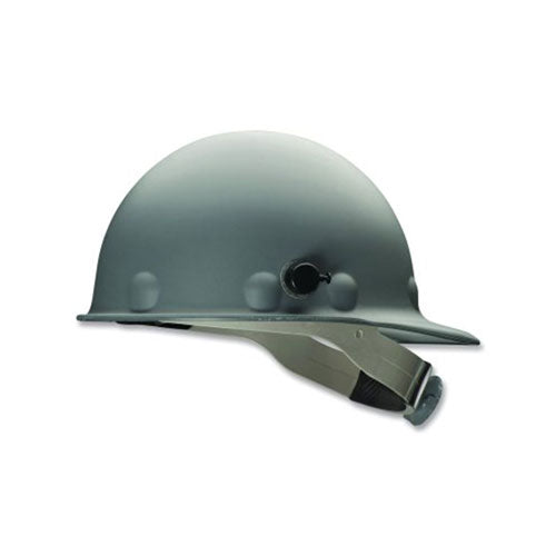 Honeywell Roughneck P2 Hard Cap, 8 Point Ratchet, Quick-Lok, P2A, Gray (280-P2AQRW09A000) Each
