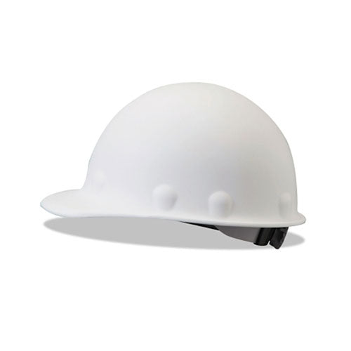 Honeywell Roughneck P2 Hard Cap, 8 Point Ratchet, P2A, White (280-P2ARW01A000) Each