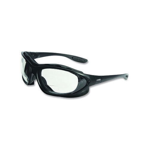 Honeywell Seismic® Reading Magnifier Sealed Eyewear, Clear Lens, Anti-Fog, Black Frame (763-S0663X) Each