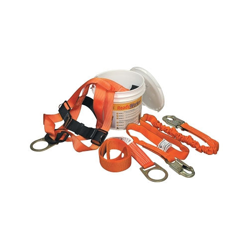 Honeywell Titan ReadyWorker Fall Protection Kit, 6 ft Length, Universal Size, 400 lb Load Capacity (493-TFPK-5U6FTAK) Each