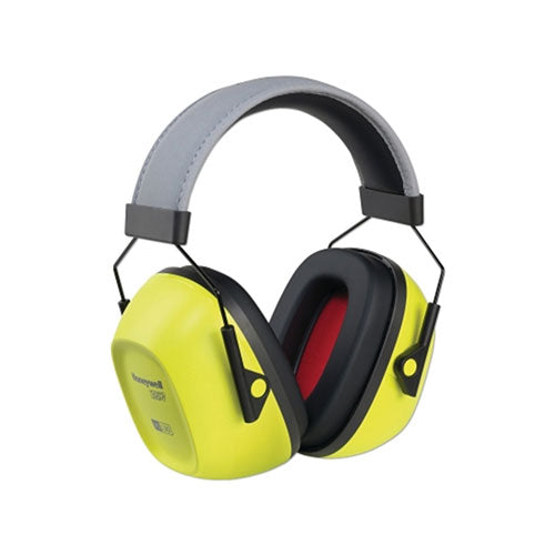 Honeywell VeriShield™ 100 Series Passive Earmuffs, VS130HV, 30 NRR, Hi-Viz Yellow (154-1035110-VS) Each