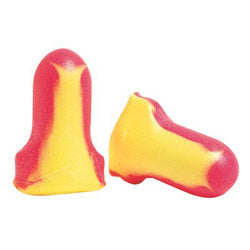 Howard Leight Laser Lite® Disposable Earplug, Foam, Magenta/Yellow, Uncorded, Poly Bag (154-LL-1) 200 Pairs