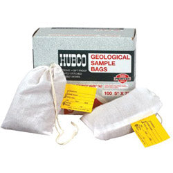 Hubco Geological Sample Bag and Parts Bag, 5 in W x 7 in L (485-5X7) 1 Carton