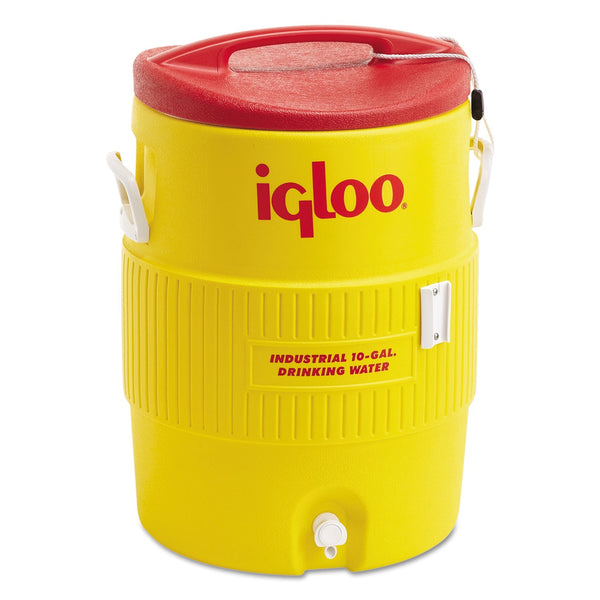 Igloo® 400 Series Cooler, 10 gal, Red/Yellow (385-4101) Each