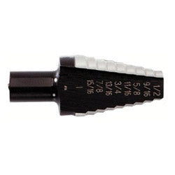 IRWIN® High Speed Steel Fractional Hole Enlarging, 9/16 in to 1 in, 8 Steps (585-10220) Each