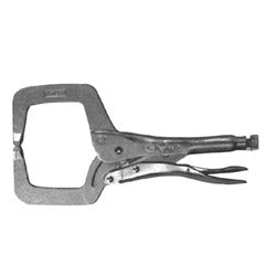 IRWIN® The Original™ Locking C-Clamp with Regular Tip, 6 in L, 2-1/8 in Max, 1-1/2 in Throat D (586-6R) Each