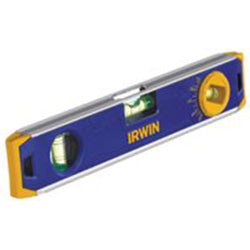 IRWIN® 150 Series Magnetic Torpedo Levels, 9 in, 3 Vials (586-1794155) Each