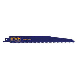 IRWIN® Demolition Reciprocating Blades, 9 in x 1 7/8 in, 10 TPI, 5/PK (585-372960P5) Pack of 5